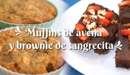 Muffins de avena
